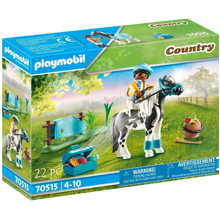 Playmobil Country 70515 'Sammelpony "Lewitzer"', 22 Teile, ab 4 Jahren – Bild 1