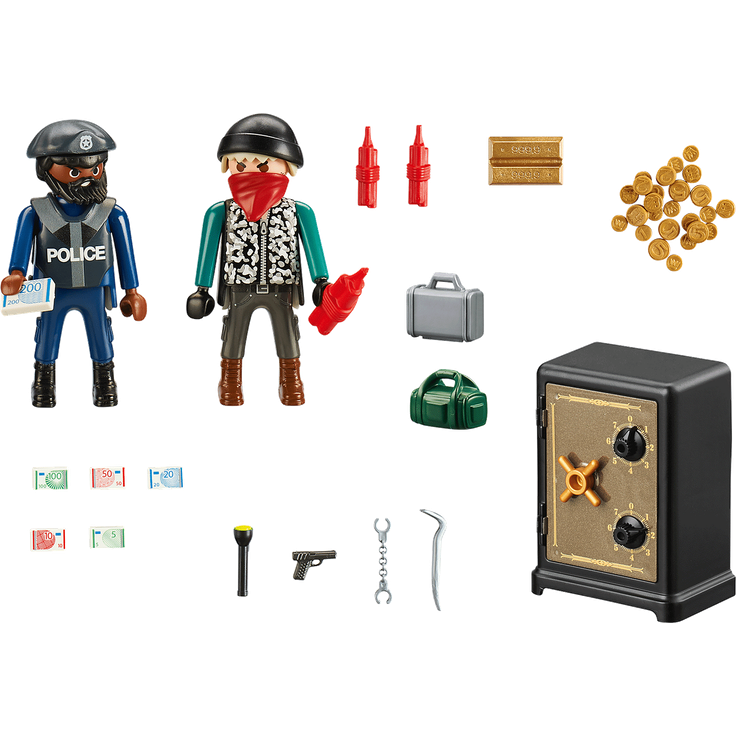 Playmobil City Action 70908 'Starter Pack Tresorknacker', 53 Teile, ab 4 Jahren – Bild 2