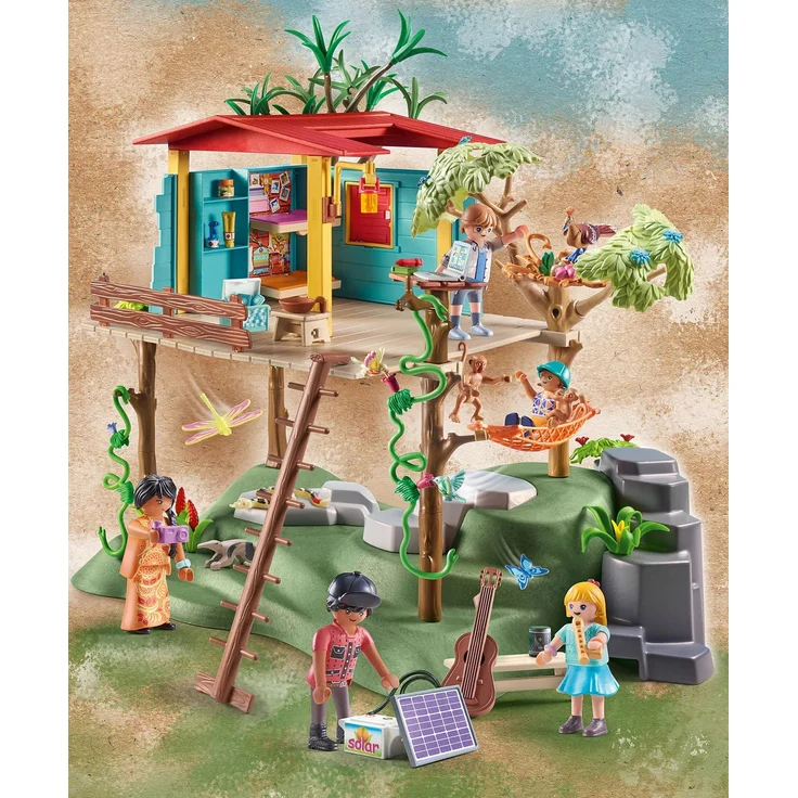PLAYMOBIL Wiltopia 71013 'Familienbaumhaus', 154 Teile, 4 Jahren – Bild 3