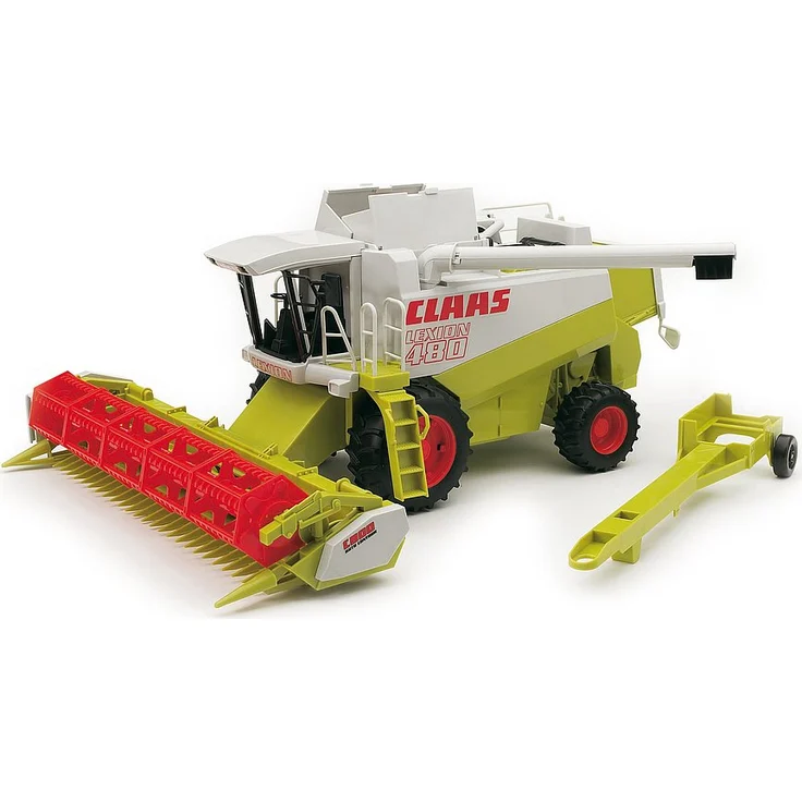 bruder 'Claas Lexion 480 Mähdrescher', großes Modell mit vielen Funktionen, ab 3 Jahren – Bild 1
