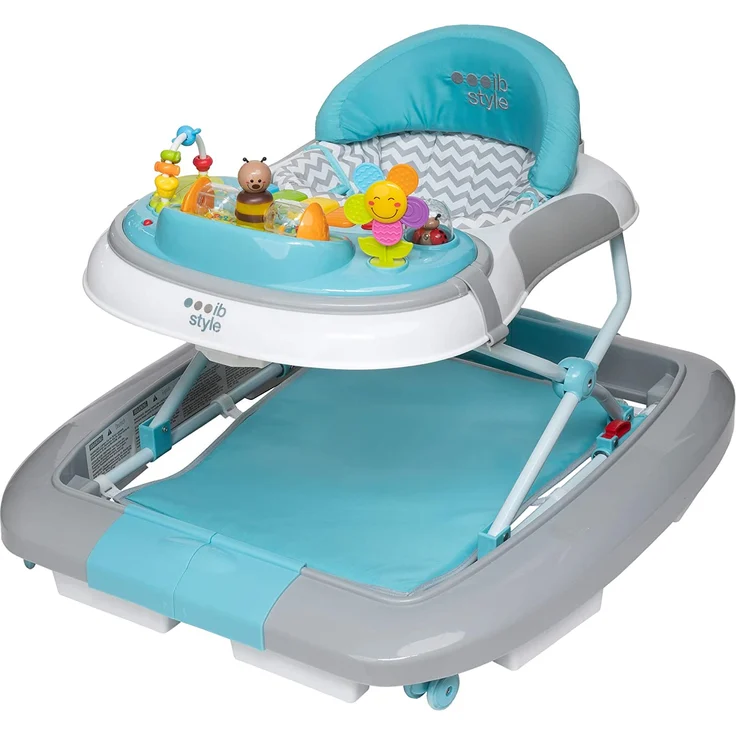 ib style® 3 in 1 Babywalker Wave| Lauflernhilfe | mit Schaukelfunktion | Licht & Melodie | EN1273:2020 | Mint – Bild 1