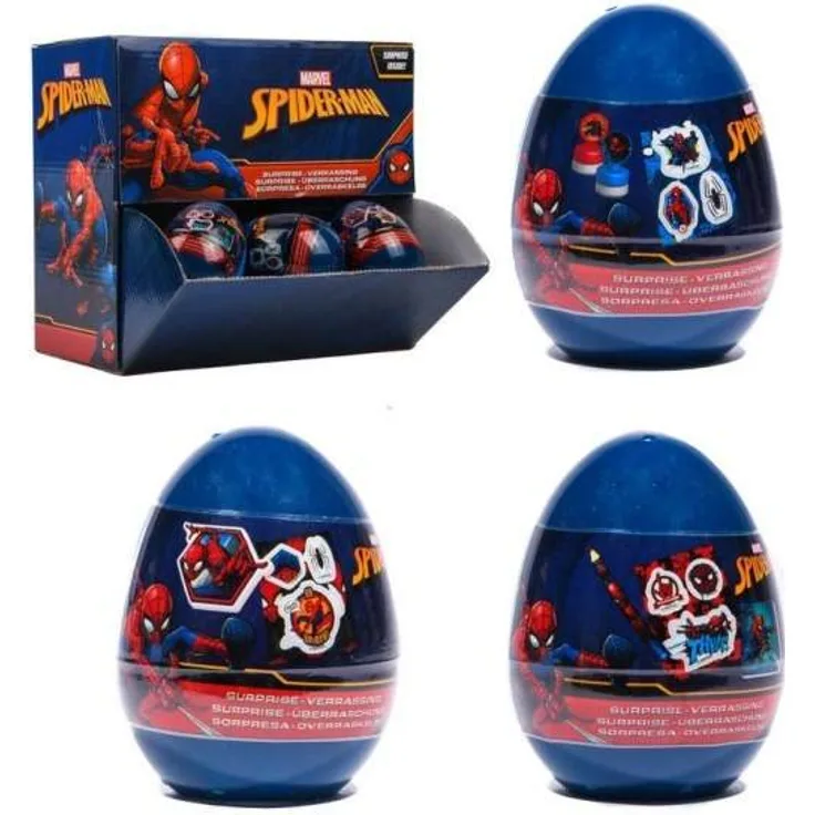 Spiderman - Überraschungsei - 1x Stück, zufällige Auswahl