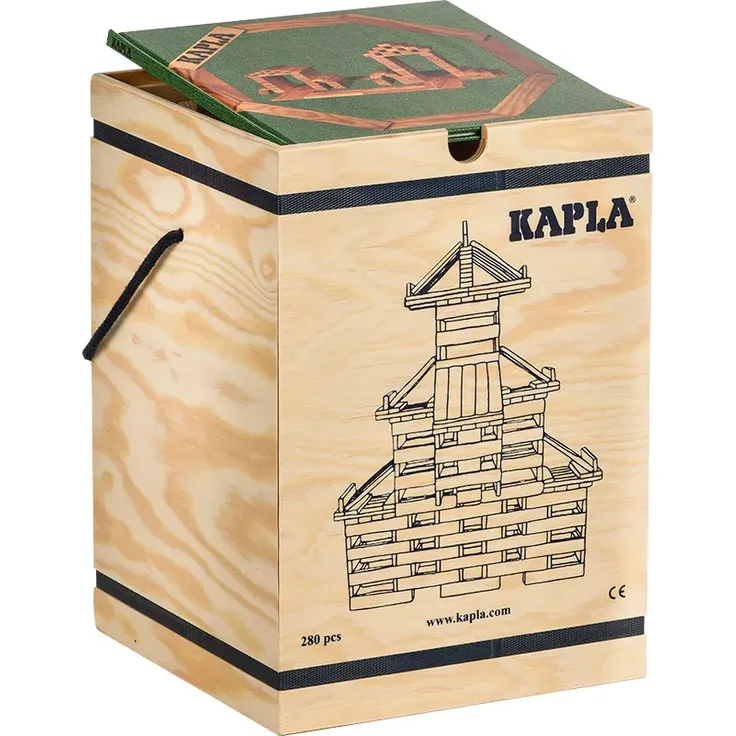 KAPLA® 280 Steine inkl. Kunstbuch Band 3 Architektur und Struktur