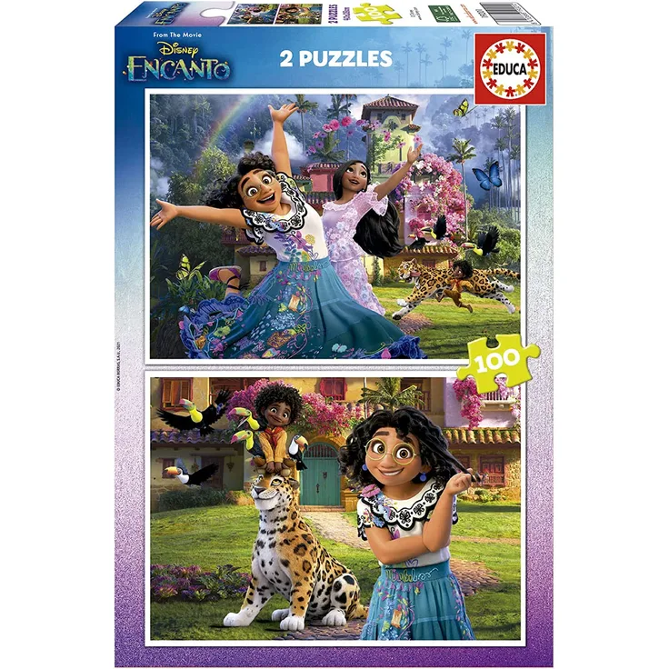 Disney Encanto 2x100 Teile Puzzle