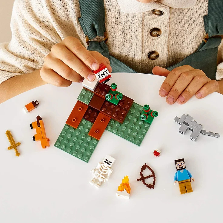 LEGO Minecraft 21162 'Das Taiga-Abenteuer', 74 Teile, ab 7 Jahren – Bild 5