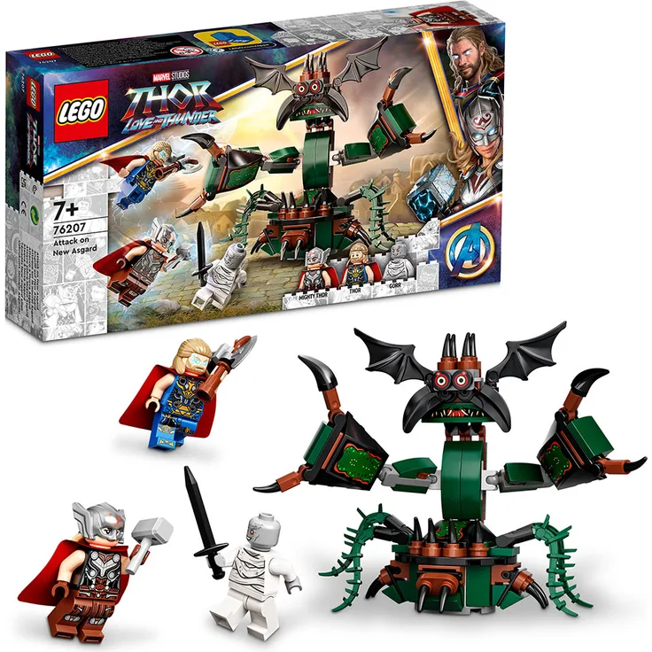 LEGO Marvel 76207 'Angriff auf New Asgard', 159 Teile, ab 7 Jahren