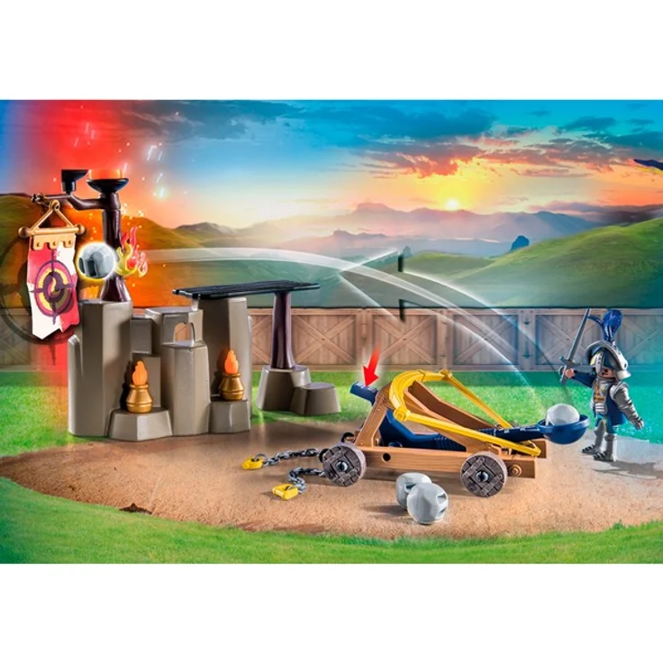 PLAYMOBIL 71210 Novelmore vs. Burnham Raiders 'Turnierplatz', 92 Teile, ab 4 Jahren – Bild 3