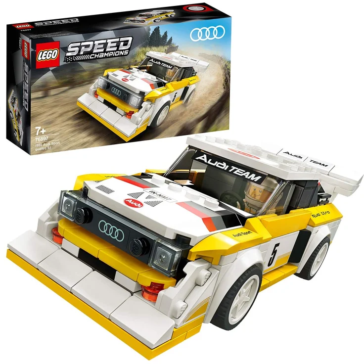 LEGO Speed Champions 76897 '1985 Audi Sport quattro S1', 250 Teile, ab 7 Jahren – Bild 1