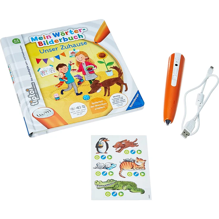 Ravensburger tiptoi 00806 'Starter-Set - Stift und Wörter-Bilderbuch', ab 3 Jahren – Bild 2