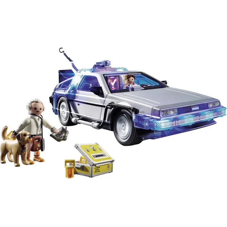 Playmobil Back to the Future 70317 'DeLorean' mit Lichteffekten, 64 Teile, ab 6 Jahren – Bild 3