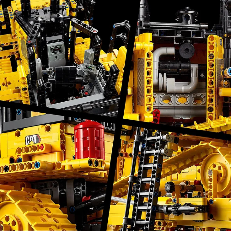 LEGO Technic 42131 'Cat D11 Bulldozer', 3854 Teile, ab 18 Jahren, steuerbar per App – Bild 8