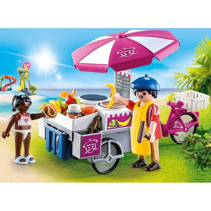 Playmobil Family-Fun 70614 'Mobiler Crêpes-Verkauf', 44 Teile, ab 4 Jahren – Bild 2