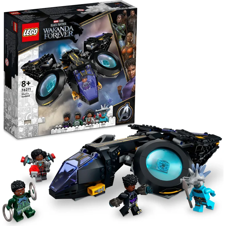 LEGO Marvel 76211 'Shuris Sonnenvogel', 355 Teile, ab 8 Jahren – Bild 1