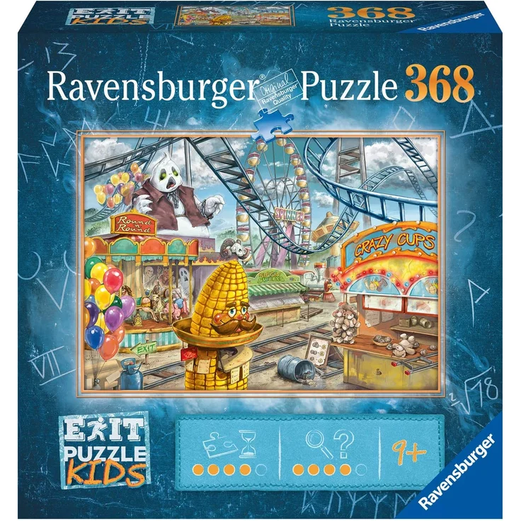 EXIT KIDS Puzzle Im Freizeitpark, 368 Teile – Bild 1