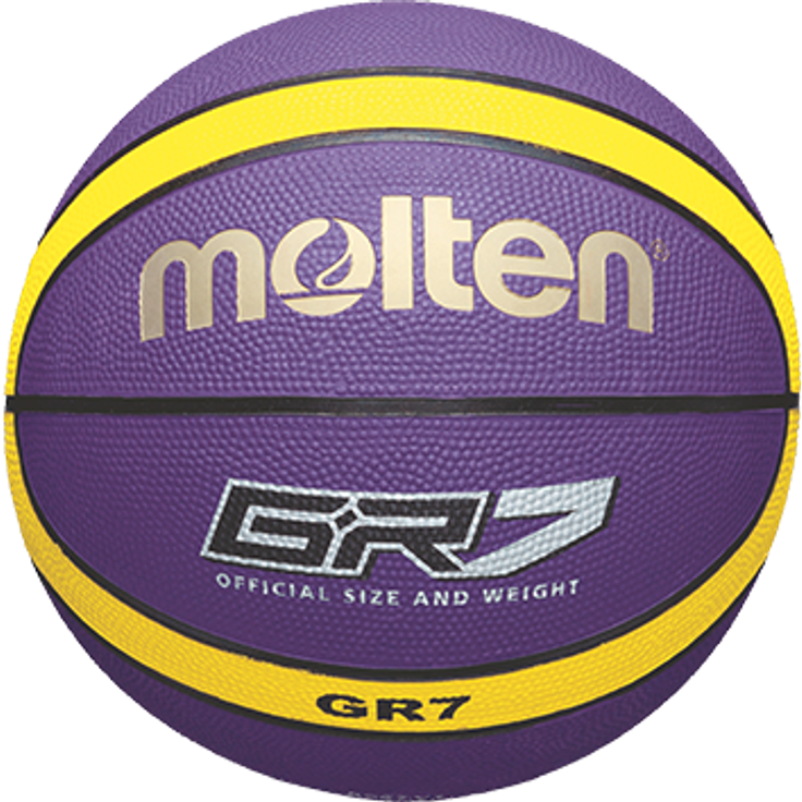Molten BGR7-YBW, violett/gelb, Gr. 7