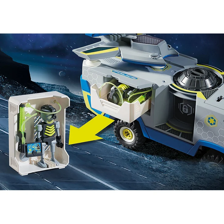Playmobil Galaxy Police 70018 'Galaxy Police-Truck', 131 Teile, ab 5 Jahren, mit Lichteffekten – Bild 4