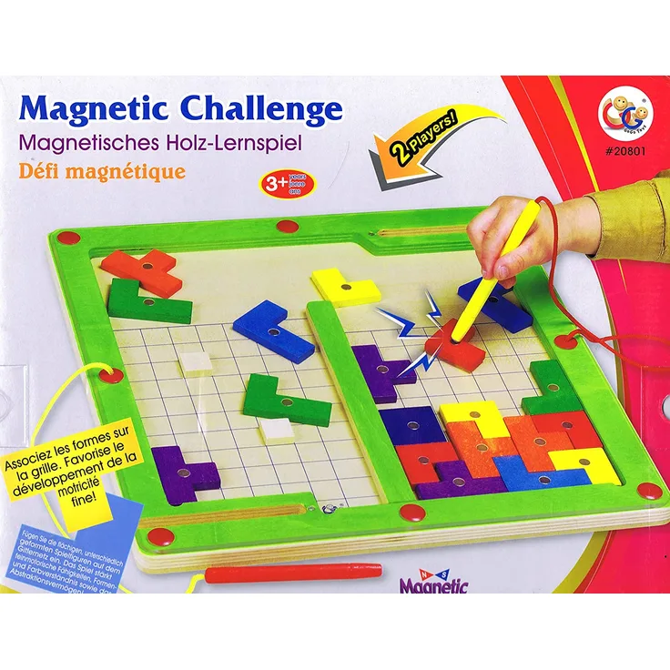 Bartl 'Magnetspiel mit 2 Stiften' Holz-Brettspiel, ab 3 Jahren