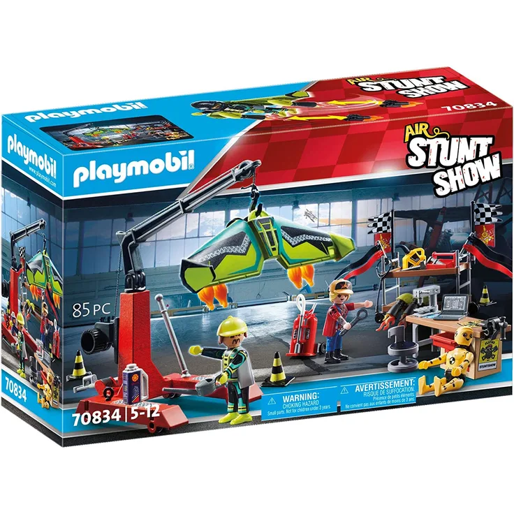 Playmobil Stuntshow 70834 'Servicestation', 85 Teile, ab 5 Jahren