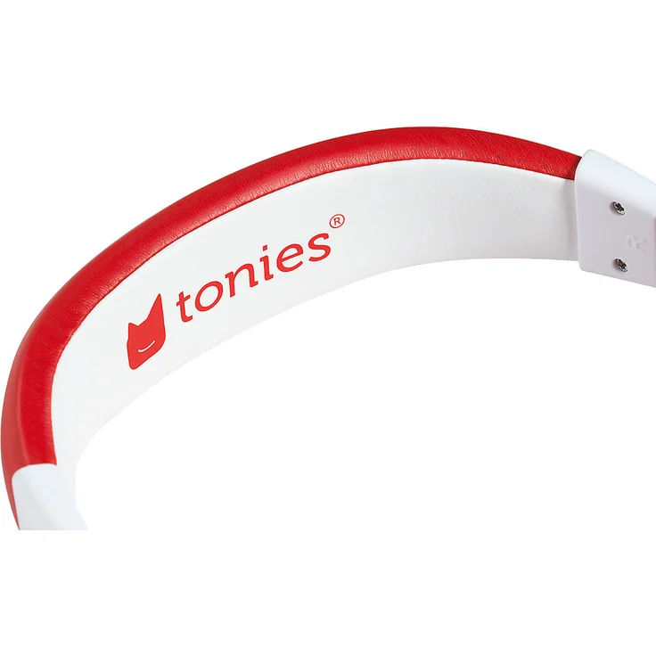Tonies 'Tonie-Lauscher' Rot, Kinder-Kopfhörer passend zur Toniebox, Lautstärke reguliert, abnehmbares Kabel, größenverstellbar, bewegliche Ohrmuscheln – Bild 7