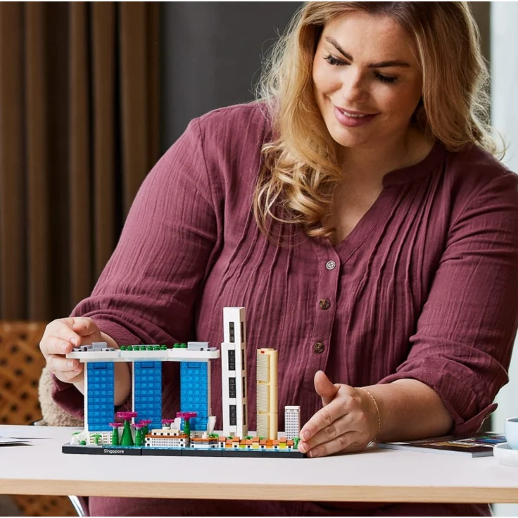 LEGO Architecture 21057 'Singapur', 827 Teile, ab 18 Jahren – Bild 5