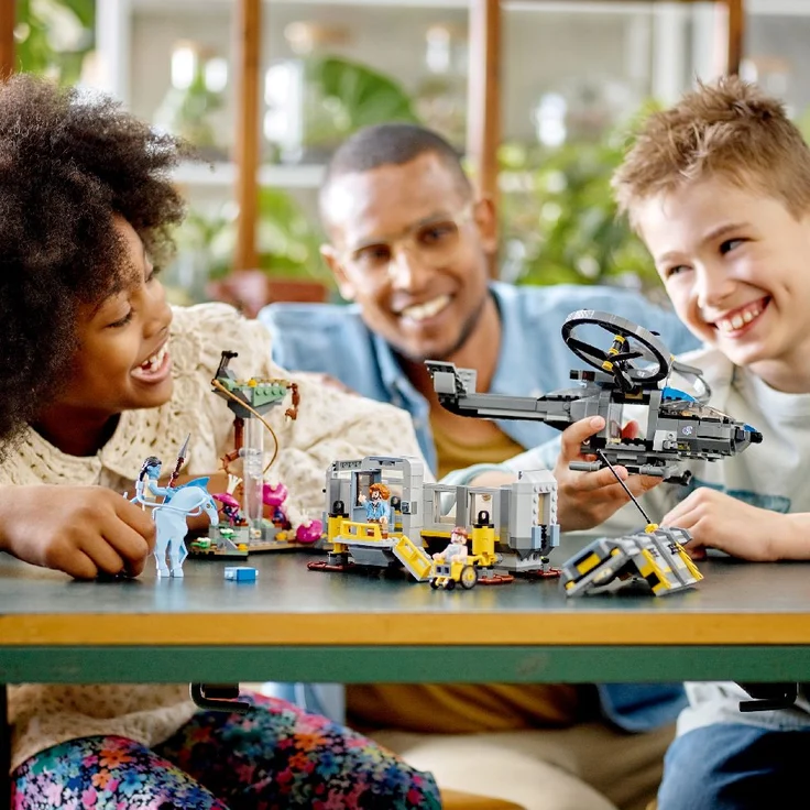 LEGO Avatar 75573 'Schwebende Berge: Site 26 und RDA Samson', 887 Teile, ab 9 Jahren – Bild 7