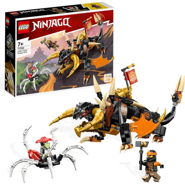 LEGO Ninjago 71782 'Coles Erddrache EVO', 285 Teile, ab 7 Jahren