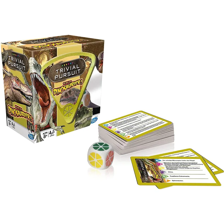 Trivial Pursuit Dinosaurier - Der große Frage-und-Antwort-Spaß für eine lustige Spielrunde mit der ganzen Familie! (Deutsch)
