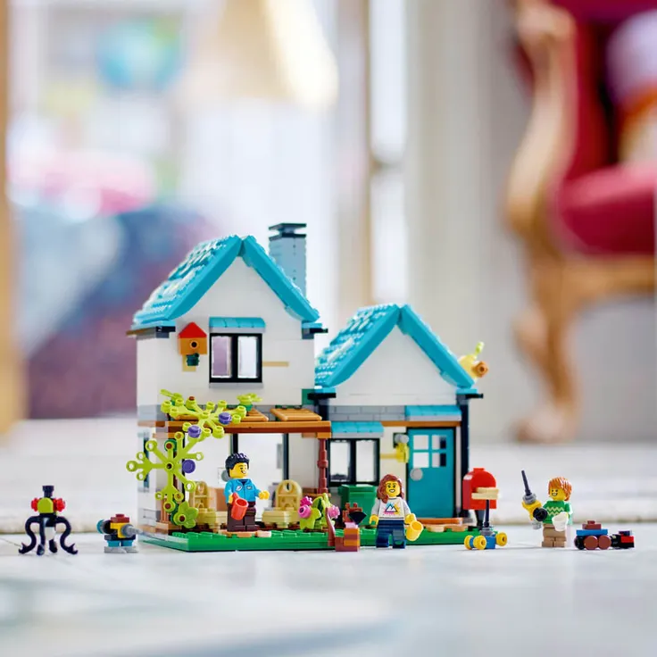 LEGO Creator 3-in-1 31139 'Gemütliches Haus', 808 Teile, ab 8 Jahren – Bild 8