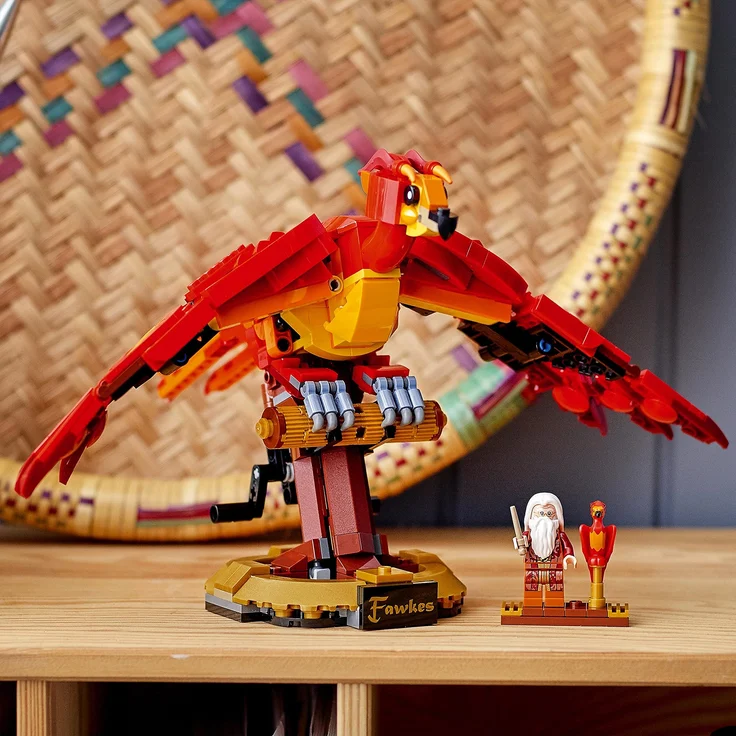 LEGO Harry Potter 76394 'Fawkes, Dumbledores Phönix', 597 Teile, ab 10 Jahren – Bild 13