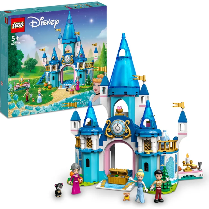 LEGO Disney 43206 'Cinderellas Schloss', 365 Teile, ab 5 Jahren
