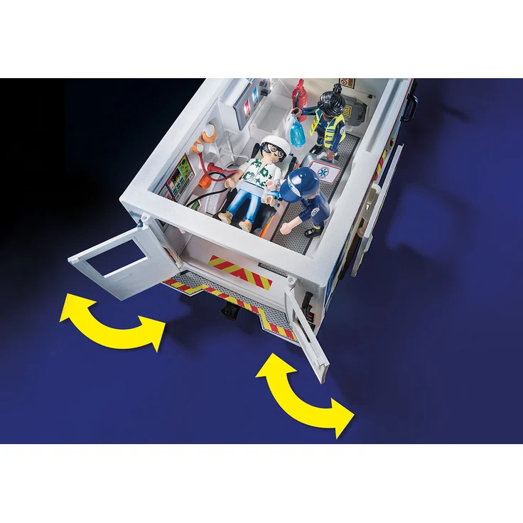 Playmobil City Action 70936 'Rettungs-Fahrzeug: US Ambulance', 93 Teile, ab 5 Jahren – Bild 4