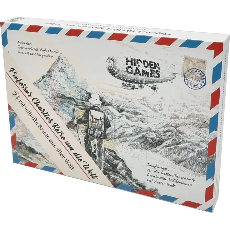 Hidden Games: Professor Charlies Reise rund um die Welt (Rätsel-Adventskalender)