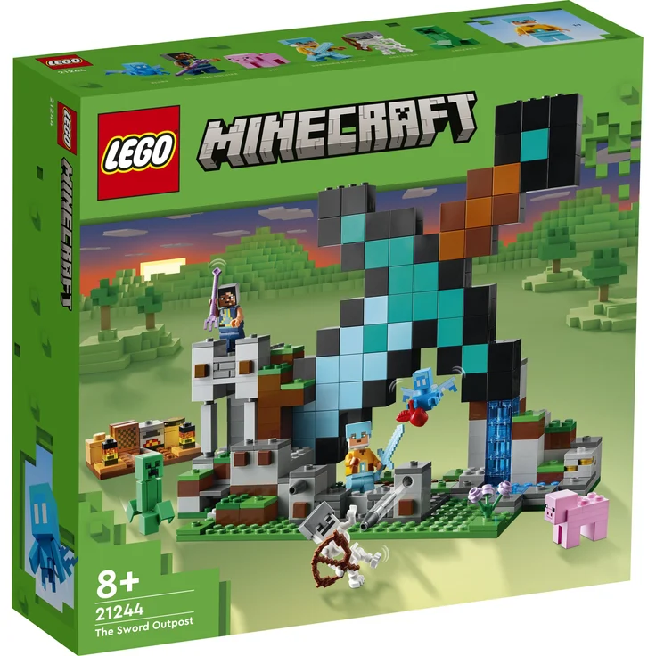 LEGO Minecraft 21244 'Der Schwert-Außenposten', 427 Teile, ab 8 Jahren – Bild 3