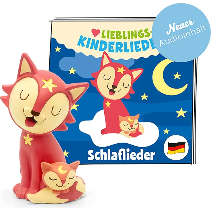 Tonies Lieblings-Kinderlieder 'Schlaflieder (Relaunch)', Hörfigur mit ca. 50 Minuten Spielzeit, ab 3 Jahren