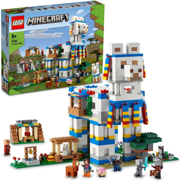 LEGO Minecraft 21188 'Das Lamadorf', 1252 Teile, ab 9 Jahren - Preisvergleich – Bild 1