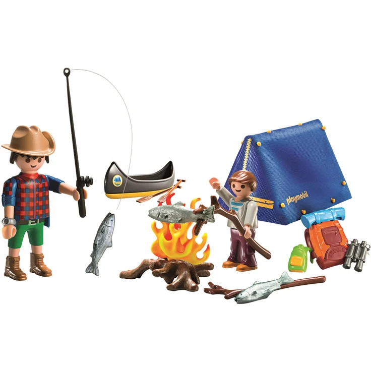 Playmobil 9323 'Family Fun' Camping Playset (32 pcs) – Bild 2