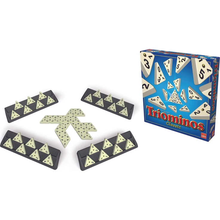 Goliath Toys 'Triominos Classic' Legespiel, ab 6 Jahren, 2 - 4 Spieler, 20 min Spielzeit - Preisvergleich – Bild 1