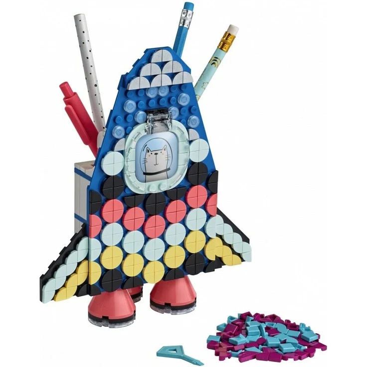 LEGO DOTS 41936 'Raketen Stiftehalter', 321 Teile, ab 6 Jahren - Preisvergleich – Bild 2
