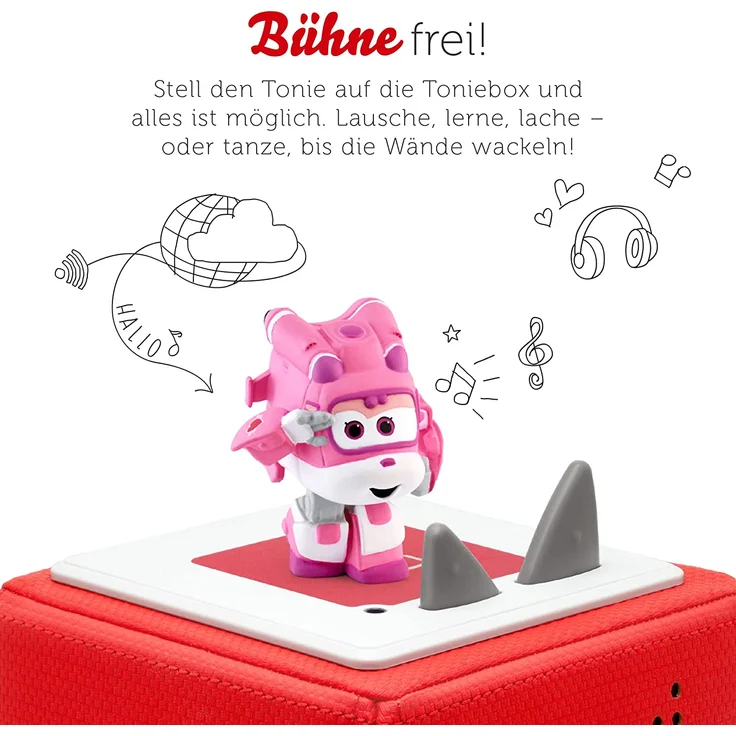 Tonies Super Wings 'Feuer im Wald', Hörfigur mit 58 Minuten Spielzeit, ab 3 Jahren – Bild 4