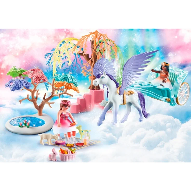 PLAYMOBIL Magic 71246 'Picknick mit Pegasuskutsche', 101 Teile, ab 4 Jahren – Bild 4