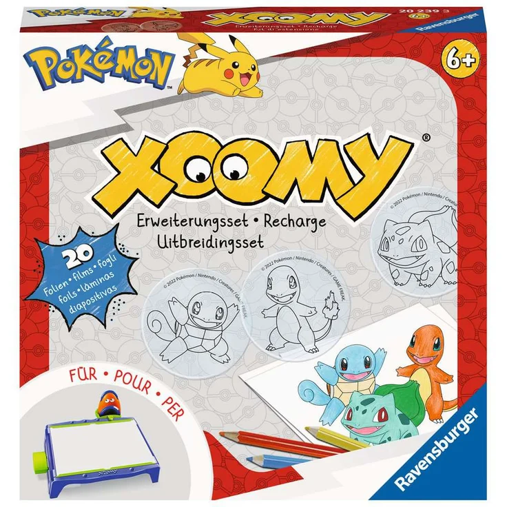 Xoomy Pokémon Refill D/F