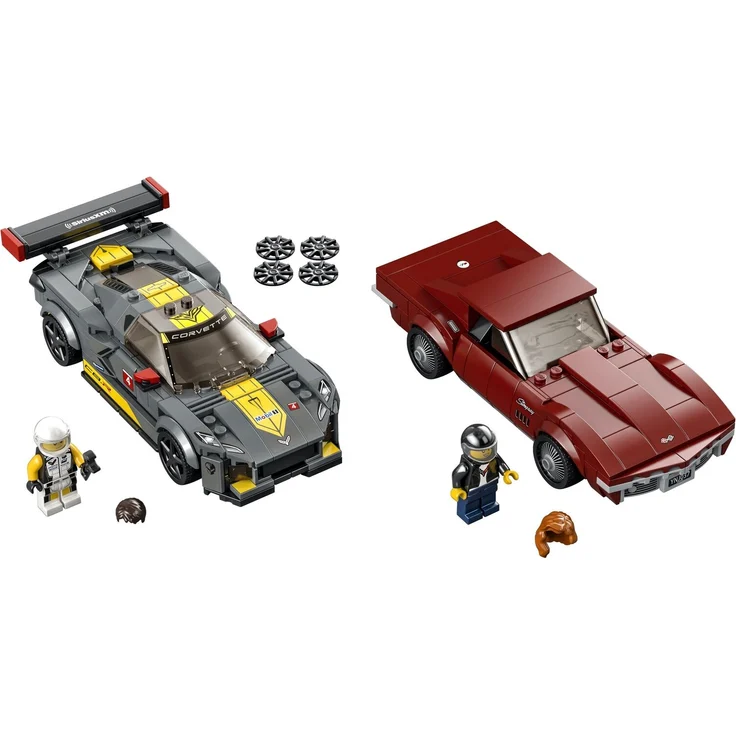 LEGO Speed Champions 76903 'Chevrolet Corvette C8. R & 1968 Chevrolet Corvette', 512 Teile, ab 8 Jahren – Bild 2