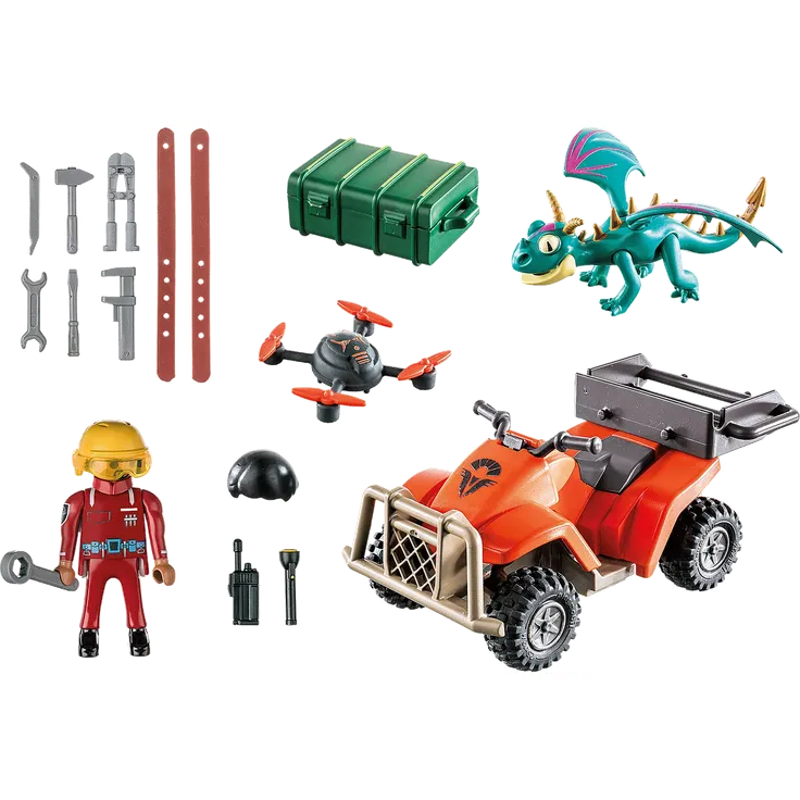 Playmobil Dragons Nine Realms 71085 'Icaris Quad & Phil', 28 Teile, ab 4 Jahren – Bild 2