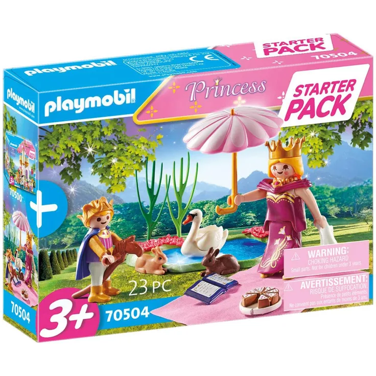Playmobil Princess 70504 'Starter Pack Prinzessin Ergänzungssset', 23 Teile, ab 3 Jahren