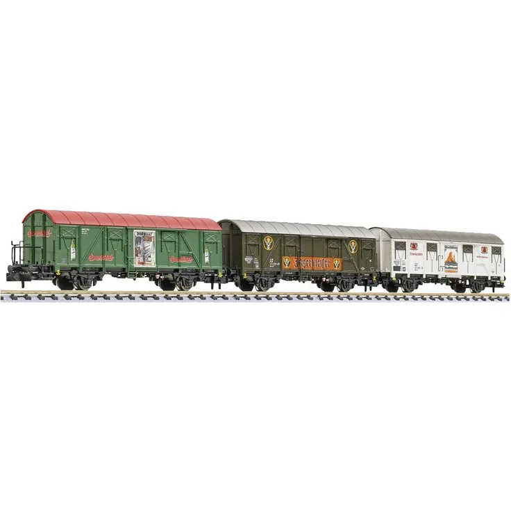 Liliput L 260152 Spur N 3-tlg. Set, Gos-uv 253, "Hochprozentiges", Ep.IV-V, 1x mit/2x ohne Bühne