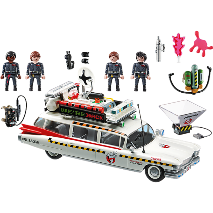 Playmobil Ghostbusters 70170 'Ecto-1A' mit Licht- und Soundeffekten, 104 Teile, ab 6 Jahren – Bild 2