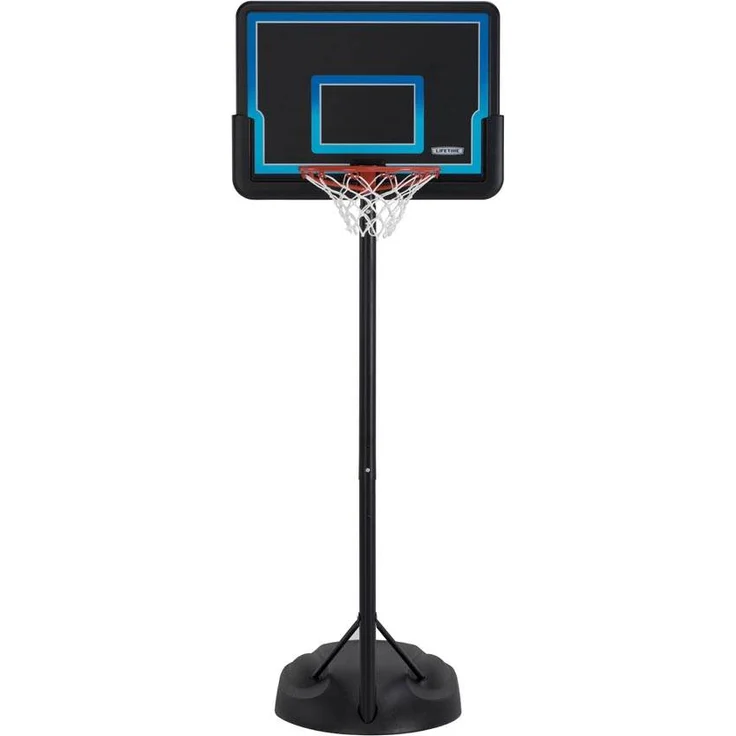 Lifetime Stahl Basketballkorb Hawaii | Schwarz/Blau | 81x229 cm – Bild 1