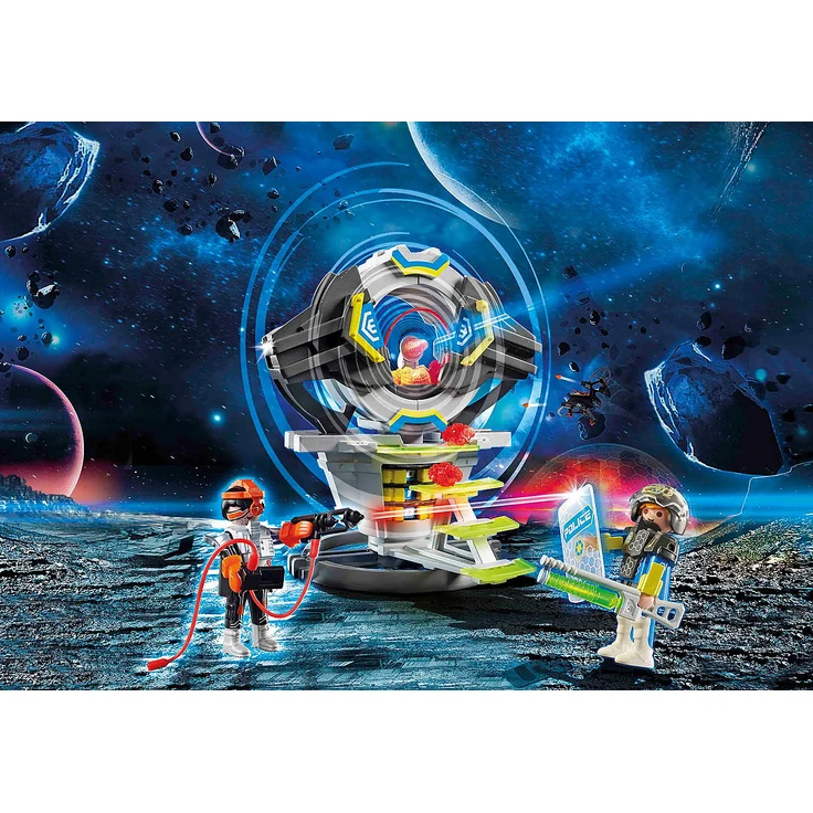 Playmobil Galaxy Police 70022 'Tresor mit Geheimcode', 55 Teile, ab 5 Jahren – Bild 3