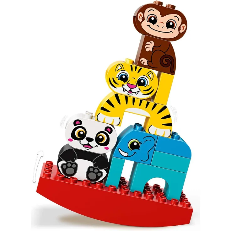 LEGO DUPLO 10884 'Meine erste Wippe mit Tieren', 15 Teile, ab 18 Monaten – Bild 2