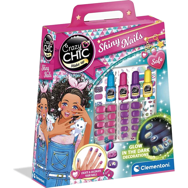 Clementoni Cc Nail Glow In The Dark (Int Eu) -K-